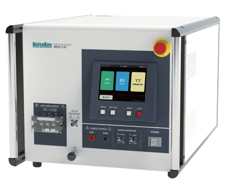NoiseKen MNS-C41 Multi Noise Simulator with color touch panel and emergency stop button
